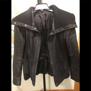 Woman’s leather jacket